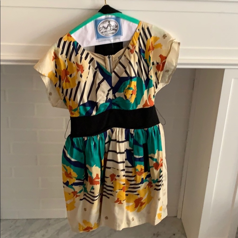 Multi Color Cocktail Dress • Size 6